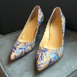 Ivanka Trump 3” Heel - Cork with graphic design